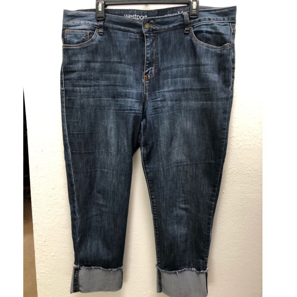 Westport Cropped WideLeg Jeans